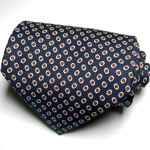 Polo Ralph Lauren Men’s Blue Red and Yellow Silk Tie